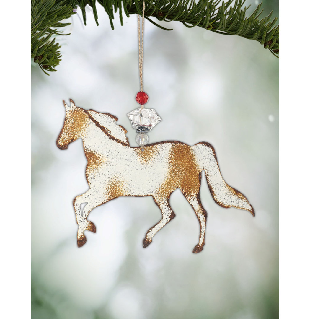 5.5'' Metal Animals Hanging Figurine Ornament (Set of 6) The Holiday Aisle®