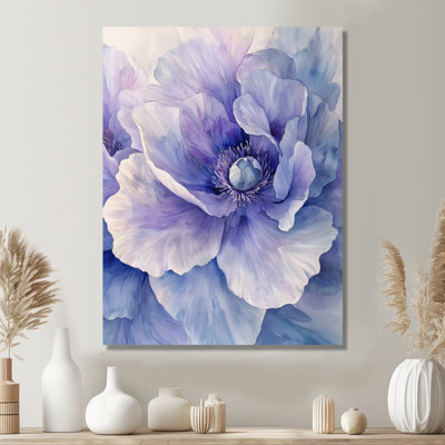 Burcott - Floral Canvas Art Print