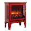 Foyer électrique 18 po Classic Classic Red-703658531