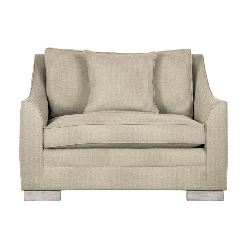 Chaise et demi 50,5 po Nicholas, Lin Tuck, Gris tourterelle