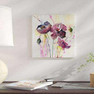 « plum pops ii », reproduction sur toile