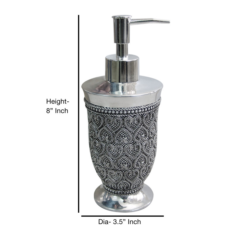 Beaded Heart Bathroom Accessory