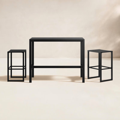 Armando Patio Dining Set with Rectangular Table