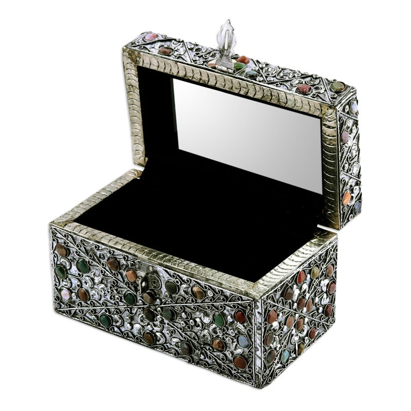 Jewelry Box + Mirror