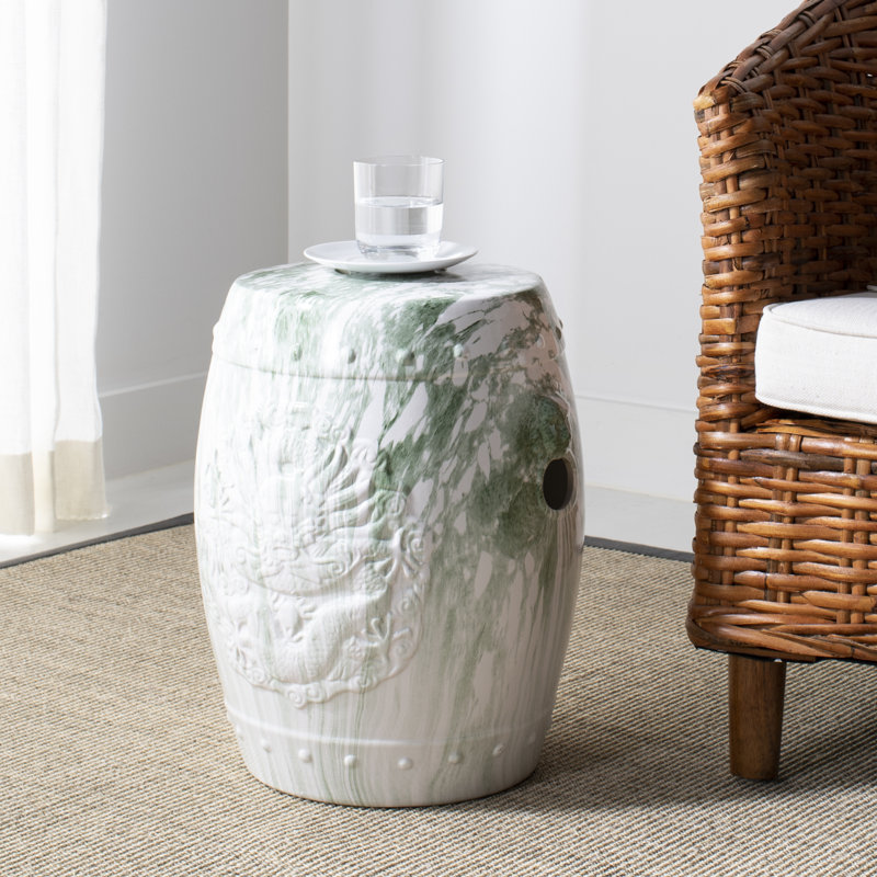 Ceramic Accent Stool