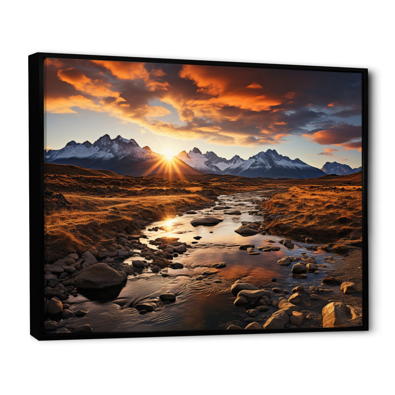 Wyoming Thunder Basin National Grassland I, reproduction d'art sur toile, H 34 po x l 44 po x P 1,5 po, Noir
