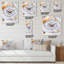Grand squelette de coquillage - horloge murale moderne-91845164