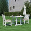 Chaise d'appoint de patio avec coussin-53450336