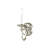 Eckard Steel Candle Wall Light-22508517