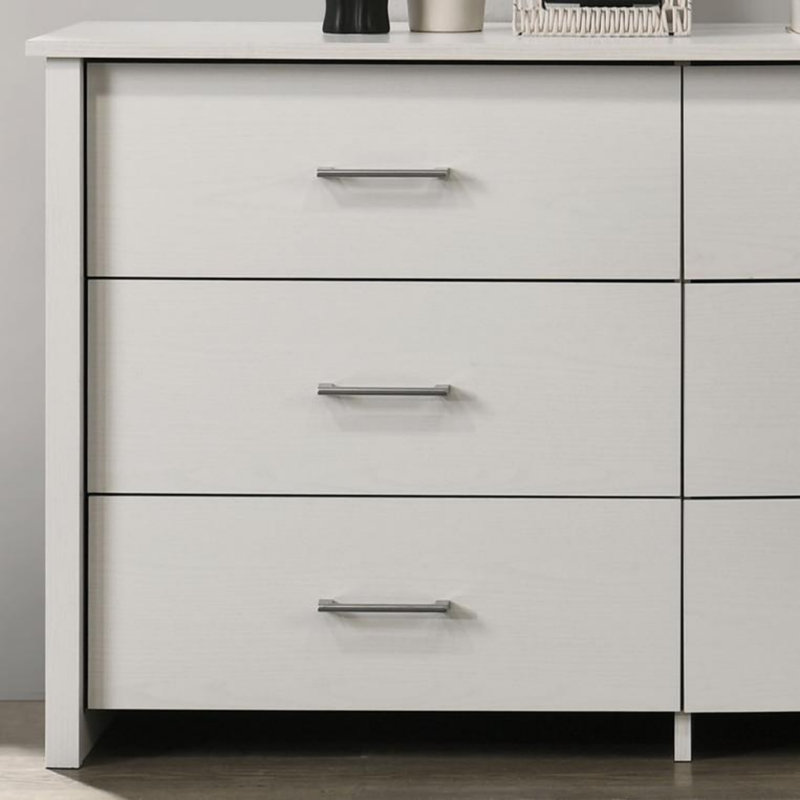 Commode 6 tiroirs, White