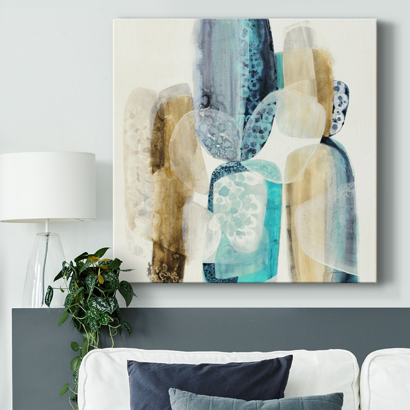 Mood Elevator-Gallery Wrapped Canvas, 16" H x 16" W