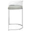 Mello Chrome Upholstered Bar Chair(Only Dining Chairs)