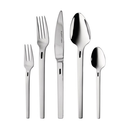 BergHOFF Essentials Line 30Pc 18/10 Stainless Steel Flatware Set, Service for 6 -  1230501