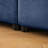 Upholstered Loveseat Sofa With Ottoman-809396771-809982337