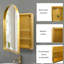 Armoire à pharmacie encastrée 24 po x 36 po, armoire murale avec cadre en métal avec miroir et tablettes réglables, miroir mural avec rangement pour salle de bain-1583584978
