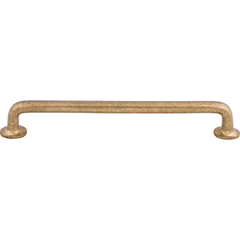 Aspen Rounded Bar Pull, Light Bronze, 12" Center to Center