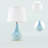 Petite lampe de table en céramique avec lampe de table et table de chevet 18,58 po Abdullateef (ampoule incluse)-108939459