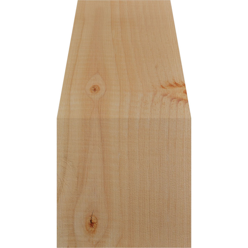 Attelle de genou olympique, Sapin de Douglas, Attelle lisse, H 12 po x l 5,5 po x P 8 po
