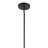 4-Light 16" Satin Black Pendant-1794274006