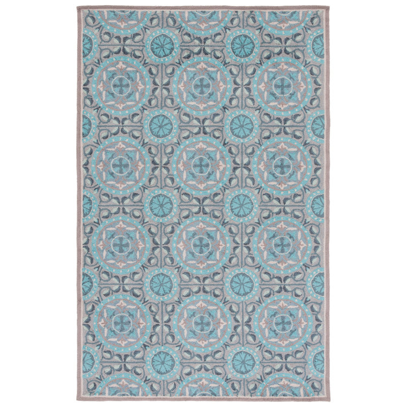 Tapis géométrique performance Childs, Rectangle 8 pi x 10 pi