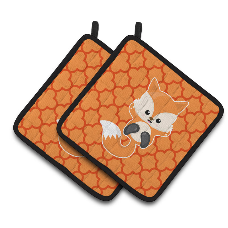 Cuisinier poignée quatrafoil de bébé fox caroline