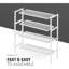 4 Pair Shoe Storage Rack
