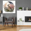 Art mural en verre Rosalind Wheeler «Spring Under The Moon» par The Golden Valley