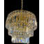Lustre unique à 5 lumières avec accents de cristal Demarque-341218519
