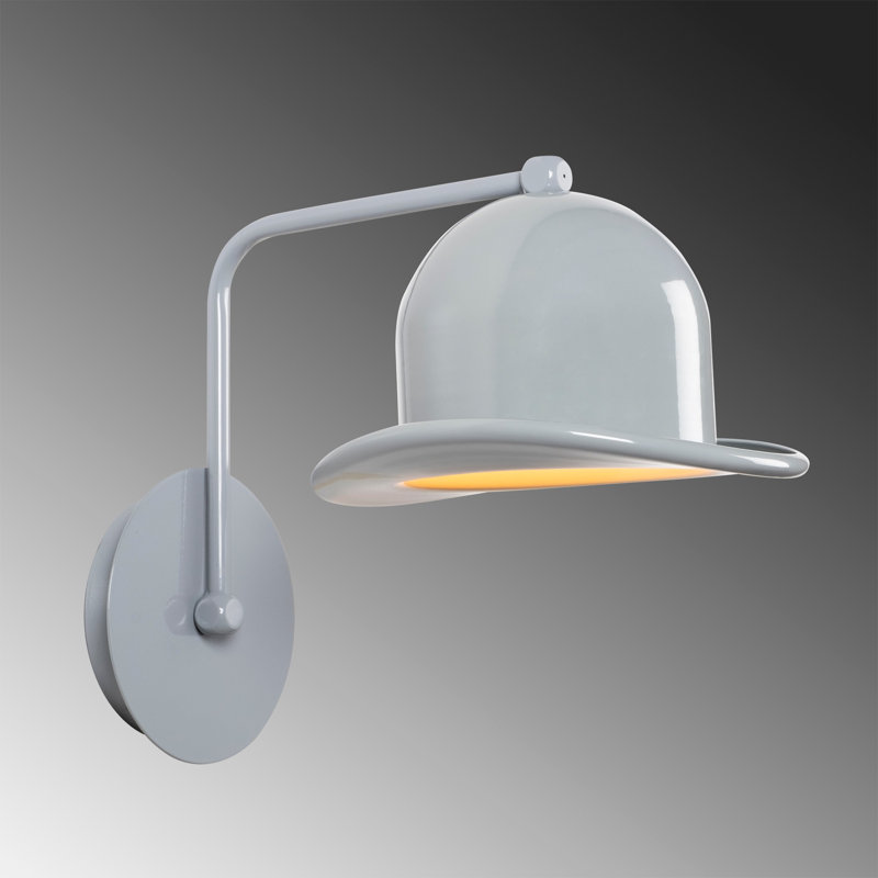 Armed Sconce, Gray