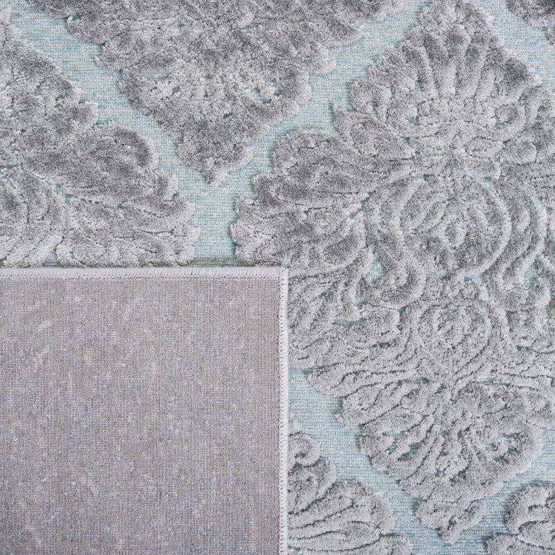 Orville Performance Geometric Rug, Runner 2'2" x 8'