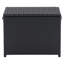 38 pte Table isotherme en rotin avec rangement