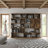 Mateo Rustic Gridmax Multi-compartment Bookcase