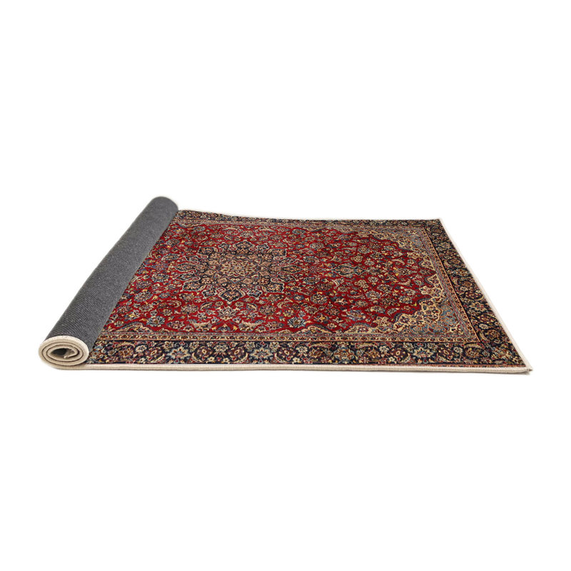 Tapis oriental rouge / beige, Rond 4 pi
