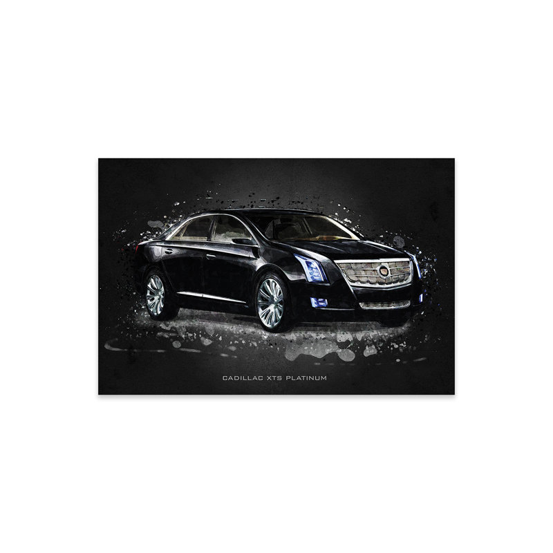 «Cadillac XTS Platinum» par Gab Fernando - peinture sans cadre