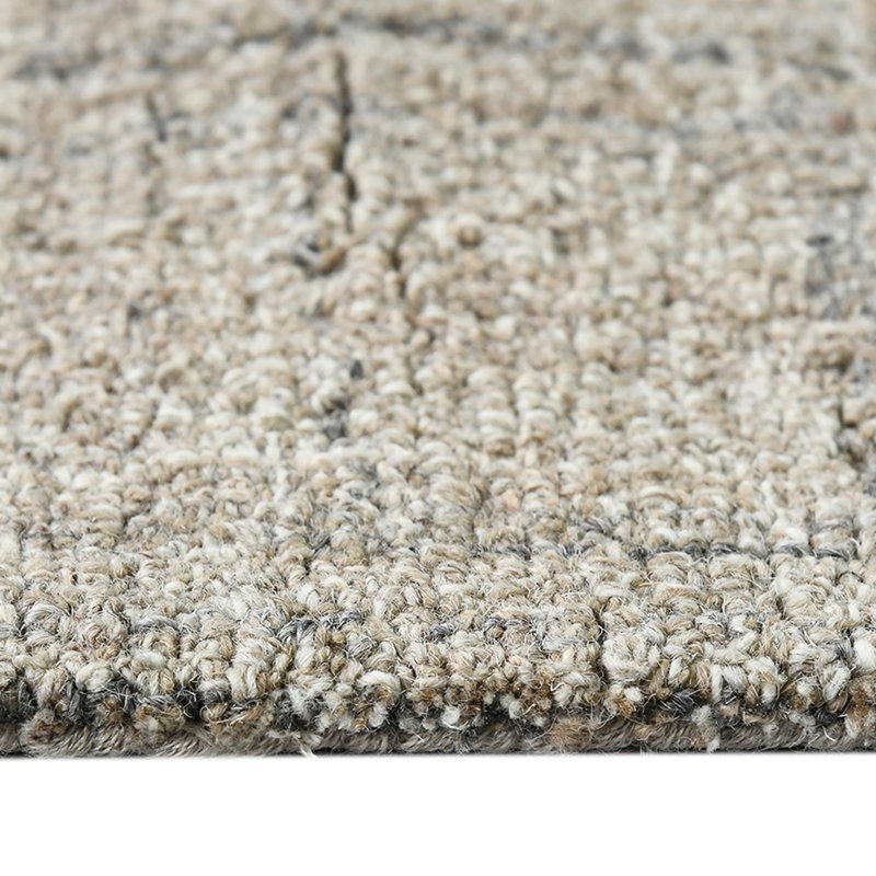 Hand Tufted Wool Plaid Indoor Rug, Rectangle 2' x 3'