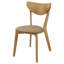 Chaise d'appoint en bois (ensemble de 2)