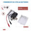 Robinet de salle de bain automatique à capteur central sans contact avec plaque de recouvrement-105300107
