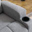 Ensemble de salon inclinable en tissu 2 pièces Skillern-103707523