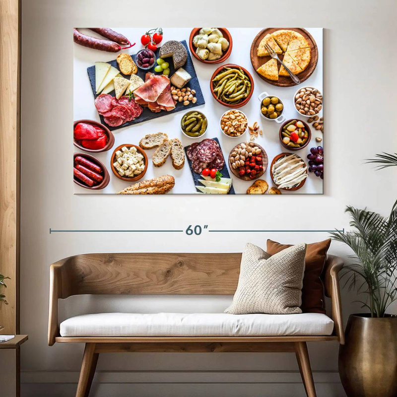 Yarlin Spanish Style Tapas, 34" H x 51" W