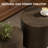 2 - Piece Nesting Coffee Table Set Wooden Sofa Table Round End Table For Living Room, Lounge, Home Office, Apartment-2048770200