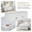 Banc de rangement de style campagnard avec compartiments dissimulés et tablettes réglables-311845749