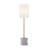 Marion 28" Table Lamp with Linen Shade, Grey