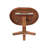 Wabash Solid Wood Extendable Pedestal Base Dining Table-1099323528