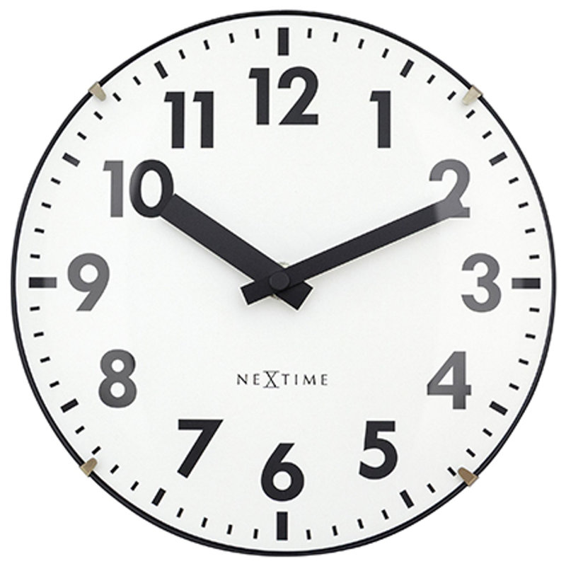 Glass Wall Clock