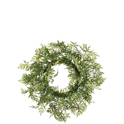 Artificial 12" Wisteria Wreath