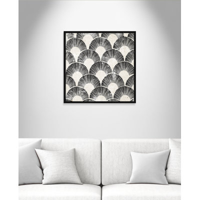 White Art Deco III Print by Aimee Wilson