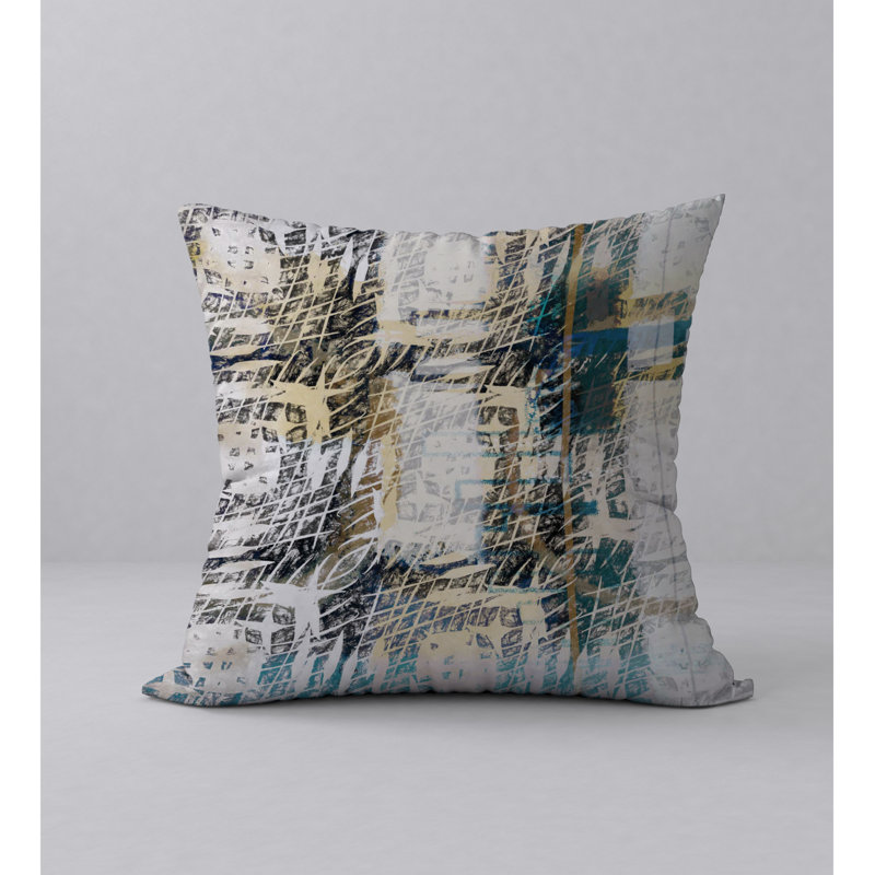 Housse de coussin carrée/insert, 24 po x 24 po