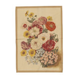 Hand-Knotted High-Quality Cream, Red, and Yellow Area Rug