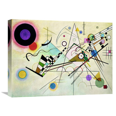 Composition VIII by Wassily Kandinsky - Graphic Art on Canvas