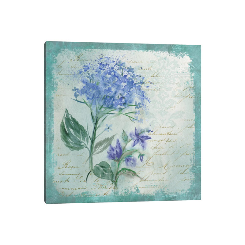 Hydrangea Medley by Carol Robinson - Wrapped Canvas Gallery-Wrapped Canvas Giclée, 30.48cm H x 30.48cm W